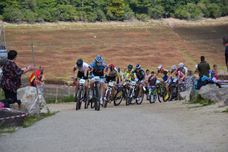 Départ cadets VTT