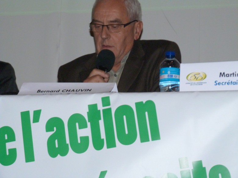 Monsieur le Maire de Caden Bernard CHAUVIN