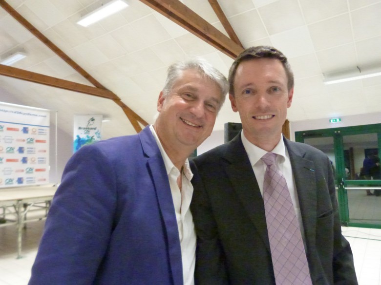 Le Président Jérôme LAPPARTIENT et son vice président pouvaient être satisfait de cette assemblée générale